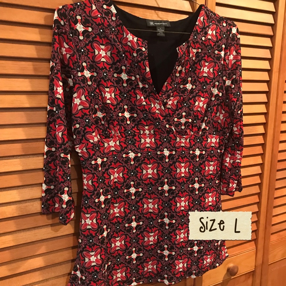 Pretty INC Blouse, Size: L